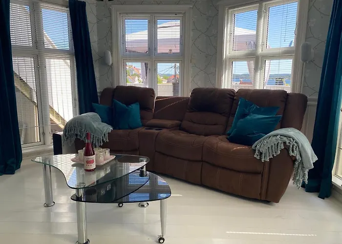 Monas Sommerresidens Midt I Hjertet Av Apartament Kragerø