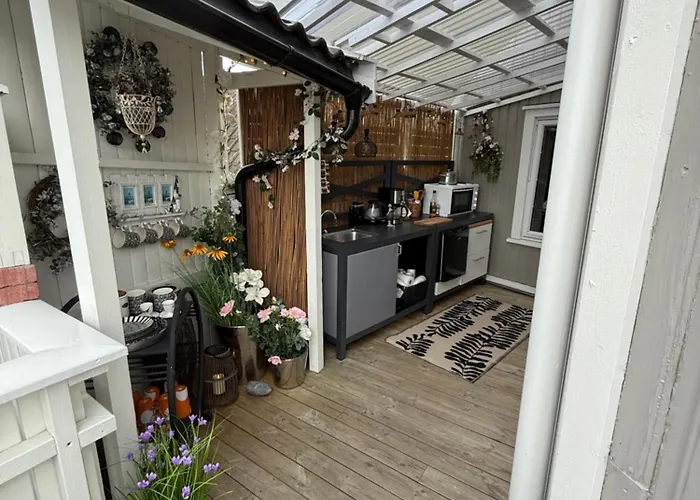 Apartament Monas Sommerresidens Midt I Hjertet Av Kragerø